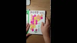 Bullet journal mood tracker #shorts