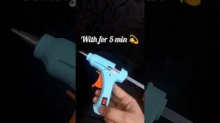 20W Glue Gun with 20 sticks unboxing 💫😍 #youtubeshorts #shorts #gluegun #unboxing #20W