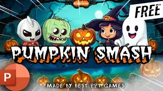 Pumpkin Smash Halloween PowerPoint Game (PPT game) | Best PPT Games