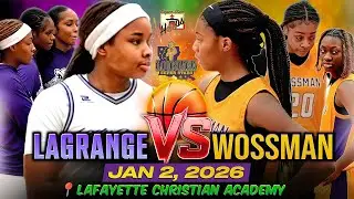 ⛹🏽&zwj;♀️ LaGrange vs Wossman | Louisiana Girls Basketball Showdown | Full Game | 1/2/2026 |