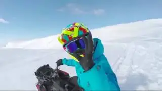The feeling with a new pair of Raven goggles