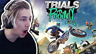 xQc Plays Trials Rising (with chat)