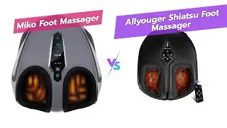 Разборки массажеров для ног: массажеры шиацу MIKO против ALLYOUGER при подошвенном фасциите и нев...