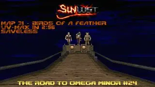 (Doom II) Sunlust: Map 31 - Birds of a Feather (UV-Max in 2:56)