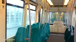 RET Metro ritje met stel 5302, De Terp - Capelseweg op lijn C (met type T die langs komt op lijn A)