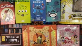 🏰✨🧚‍♀️ Card.Fun Licensed Disney #tradingcards Extravaganza - 10 Set Showcase! 🧚‍♀️✨🏰