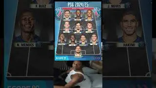 PSG'S STRONGEST LINEUP RIGHT NOW 🔥⚽