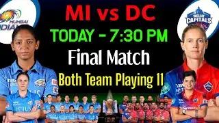WPL Final 2023 | Mumbai Indians vs Delhi Capitals Playing 11 | MI vs DC Playing 11 2023