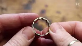 Gray brushed Socket Ring  Socket to ya