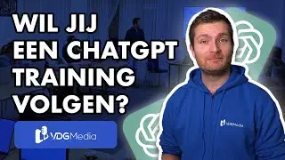 ChatGPT training volgen? Kijk eens bij VDG Media!