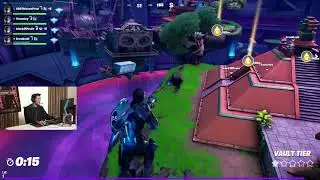 SNAKE EYES PLAYS FORTNITE AS SNAKE EYES with Henry Golding, Leslie Fu, Brooke AB and 100 Thieves