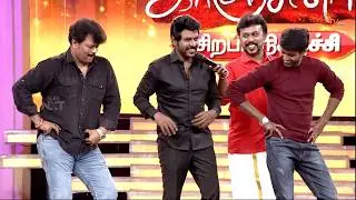 Raghava Lawrence's fun dance class with Sriman & Soori | Throwback | Sun TV