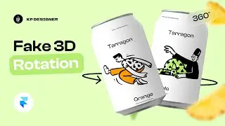 Fake 3D Rotation in Framer | How to make 3D Rotation without Writing Single Line of code in @Framer