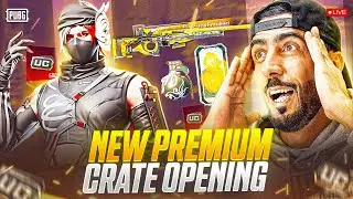 LIVE 💥 NOH Mask Ninja Full Set & Field Commander AWM Upgrade Premium Crate Opening 🎯 PUBG Mobile