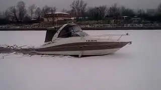 Winter Navigation in Dolgoprudny, Russia.
