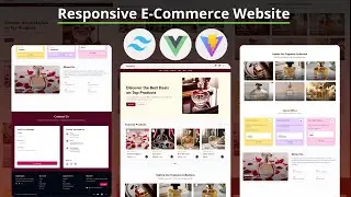 Build a Vue 3 E-Commerce Website with Tailwindcss | Full Vue Js 3 Project  (Step-by-Step Tutorial)