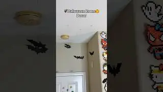 🦇Halloween Room Decor🎃 #halloween #papercraft #cutecrafts #crafts #craft #diy