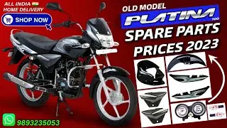 BAJAJ PLATINA OLD MODEL 🔥 SPARE PARTS PRICES || PLATINA 100 || SPARE PARTS BUY NOW 👉 9893235053 ✅