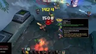 Warrior Sword Specialization + Hand of Justice