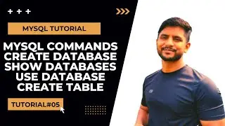 Create Table | Create Database | Use Database | Show Databases | Commands in SQL | In Hindi
