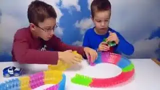 Glow Tracks Racing Set