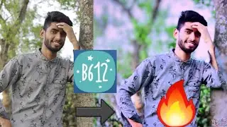B612 Best Android Photo Editing | Change Background Coloer In B612 || B612 Best Filter Photo Editing