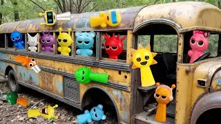 Секретное приключение Спрунки на автобусе! 🚌💫 Давайте исследовать вместе!