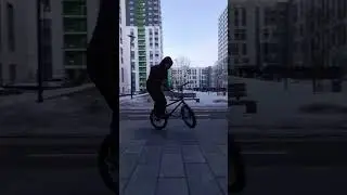 new trick) #bmx #extreme #tricks #bmxpark #bmxstreet #popular #sports #shortvideo #spot #sport