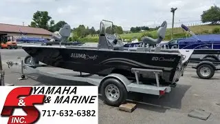 New 2020 Alumacraft 20 Bay Coastal, 20' Center Console fishing boat @ F & S Yamaha and Marine