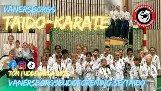 Vi &aring;ker till T&Ouml;M i Uddevalla och t&auml;vlar #taido #karate #gemenskap  @VanersborgsTaido-Karate