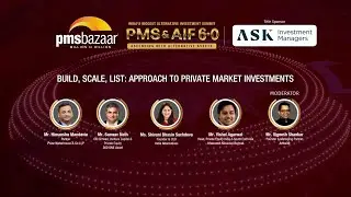How to Approach Private Market Investments? | Panel Discussion | PMS & AIF 6.0 #startupinvesting