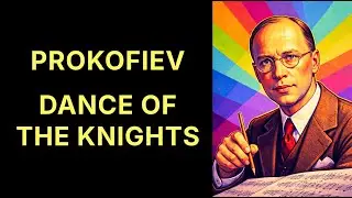 Prokofiev &ndash; Dance of the Knights | Synth Music Visualization
