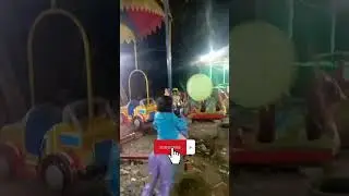 Naik orsel sendirian di temani balon #shorts #tempatbermain
