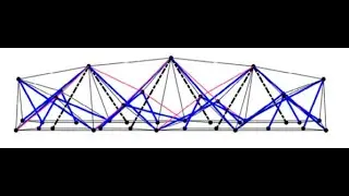 Actuation of an adaptive tensegrity-based roof structure using continuous cables
