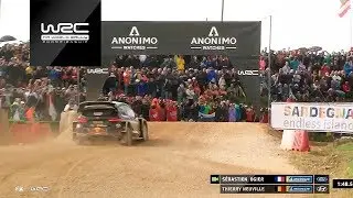 WRC - Rally Italia Sardegna 2018: Neuville vs. Ogier in SSS1