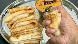 ఈజీగా అప్పటికప్పుడు చేసుకునే టిఫిన్ స్పాంజ్ దోశ & చట్నీ | Sponge Dosa | Chutney Recipe Telugu |