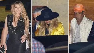 Mariah Carey Dining With Pregnant Beyonce And Jay Z?