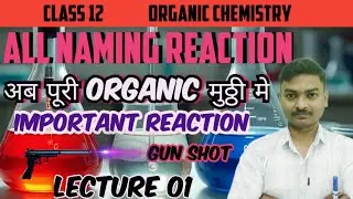 All Important naming reaction for board exam 2026