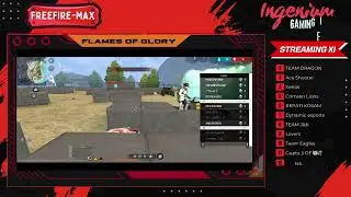 Free Fire Tournament | Flame of Glory Qualifiers LIVE | INGENIUM Gaming Fiesta