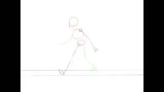 2D Animation | Walk cycle