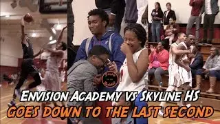 Envision Academy vs Skyline HS I Keshad Johnson with a Nasty Poster I Goes Down to the Last Second