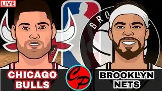 Chicago Bulls vs Brooklyn Nets NBA Basketball Live Game Cast & Audio