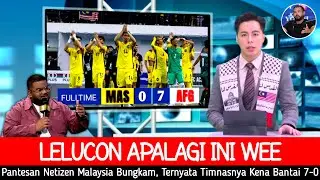 PANTESAN SEPI ● Ternyata Netizen Malaysia Pada Kabur, Usai Kena Bantai 7-0 Oleh Afganistan !!