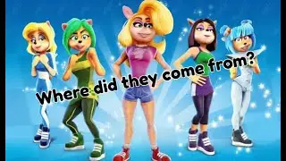 Secret Origins of the Nitro Squad (Trophy Girls) [Crash Bandicoot Theory]