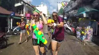 Songkran! Phuket, Thailand - April 2016
