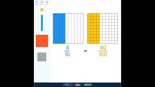 Fraction and Decimal Connections with the Grid Workspace in Base Ten Blocks | Brainingcamp