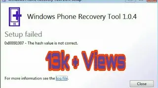 Nokia Lumia windows Device Recovery Tool Installaton without any Error 100%