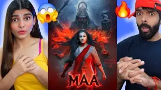 MAA - OFFICIAL TRAILER REACTION | Kajol, Ronit, Indraneil, Kherin, Jitin | Vishal Furia