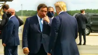 Watch DeSantis Pick His Nose as Trump HUMILIATES HIM