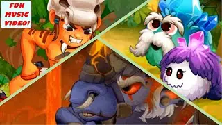 Jungle Adventure 3! All bosses and interesting moments in fun music video! Видео под классную музыку